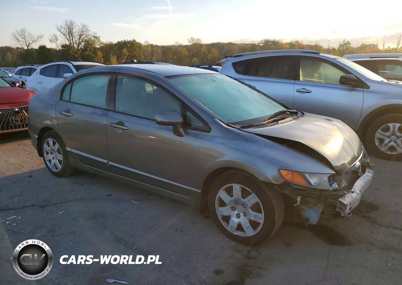 2008 Honda Civic Lx VIN:2HGFA16508H503911 - 4