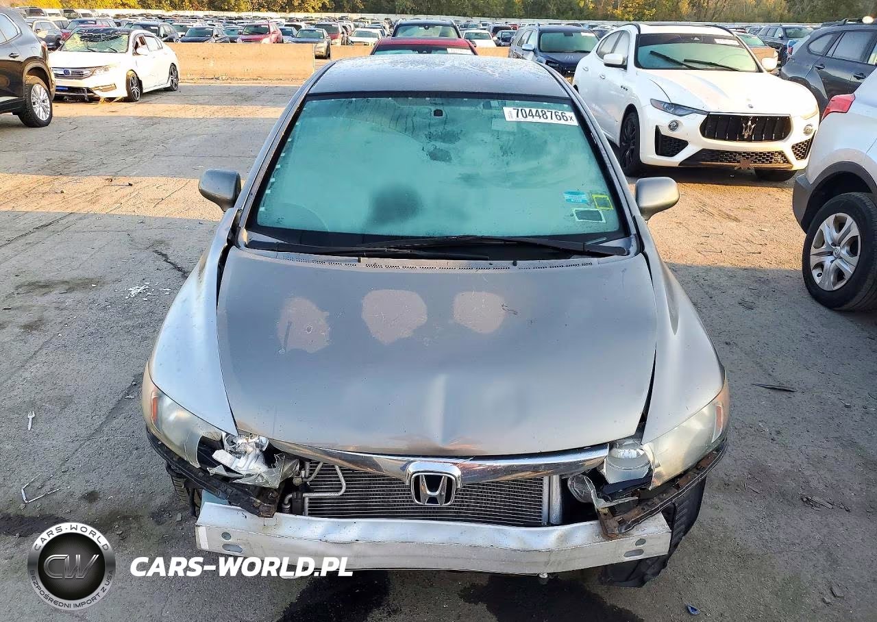 2008 Honda Civic Lx VIN:2HGFA16508H503911 - 5
