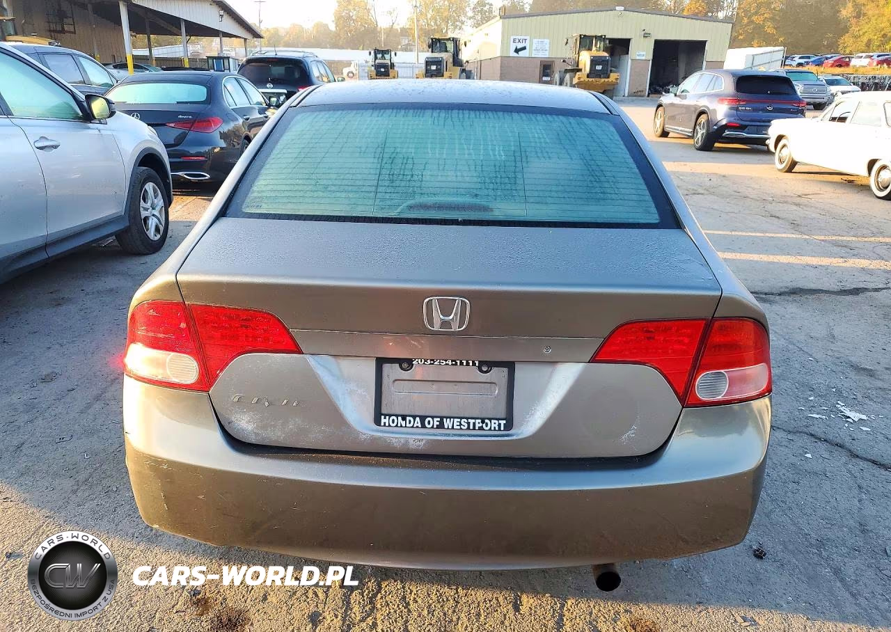 2008 Honda Civic Lx VIN:2HGFA16508H503911 - 6