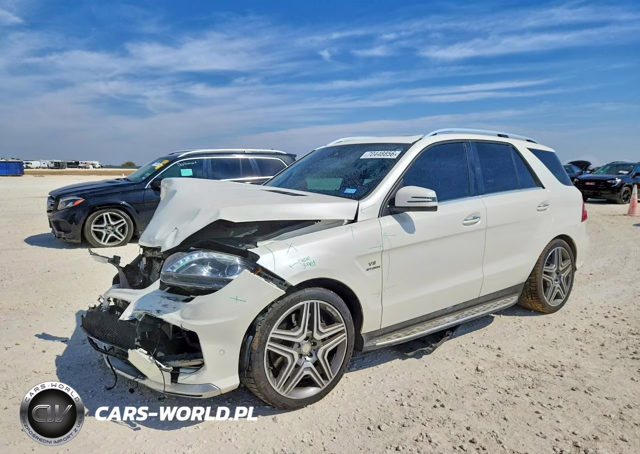 2015 Mercedes-Benz Ml 63 Amg VIN:4JGDA7EB4FA551208 - 1