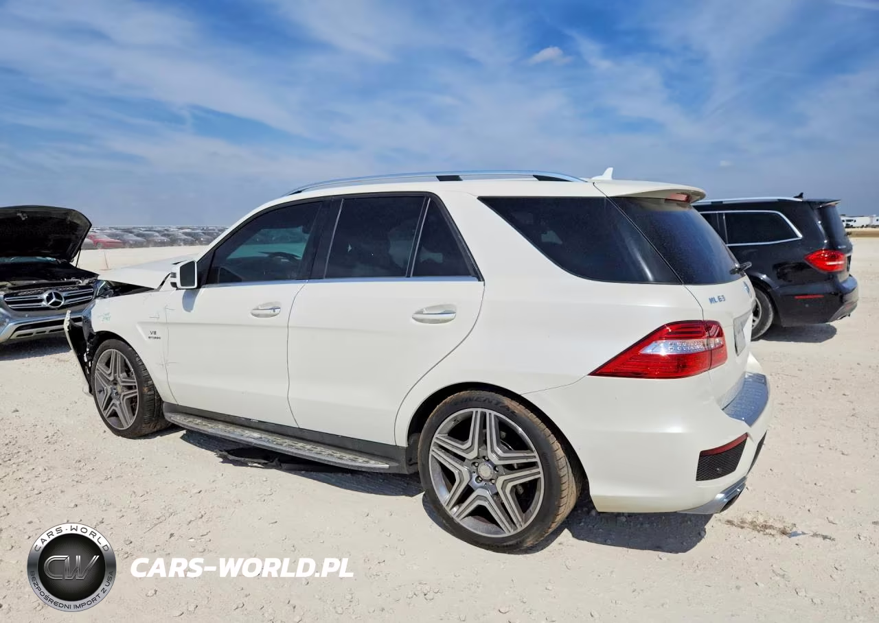 2015 Mercedes-Benz Ml 63 Amg VIN:4JGDA7EB4FA551208 - 2