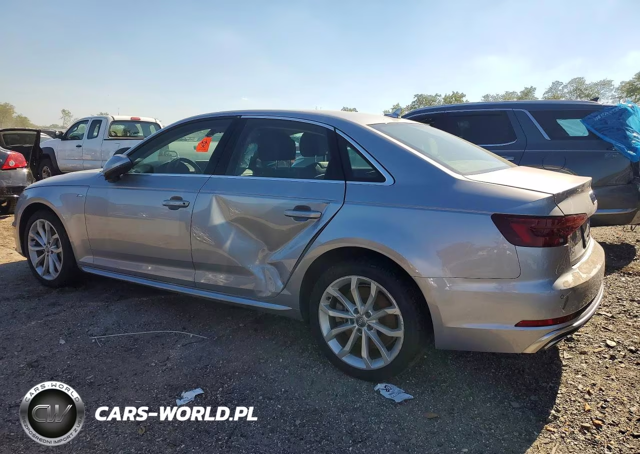 2019 Audi A4 Premium Plus VIN:WAUENAF43KN013433 - 2