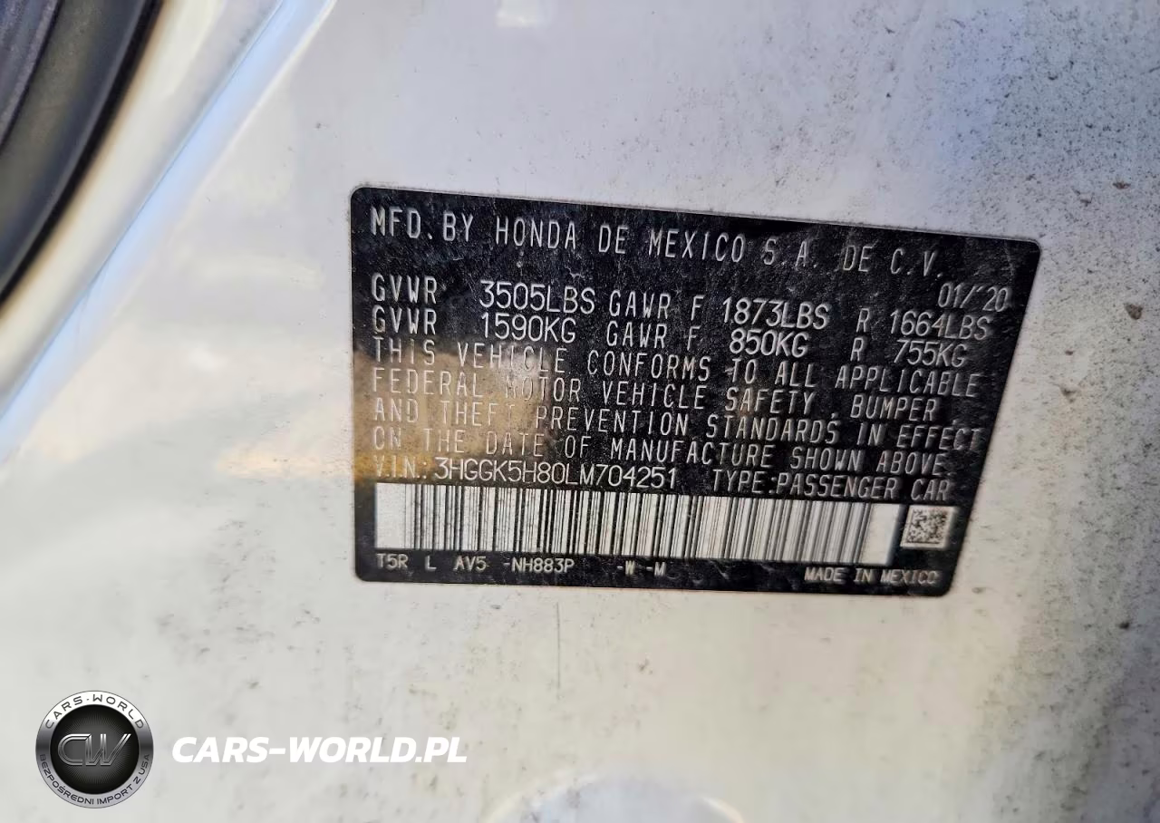 2020 Honda Fit Ex VIN:3HGGK5H80LM704251 - 14