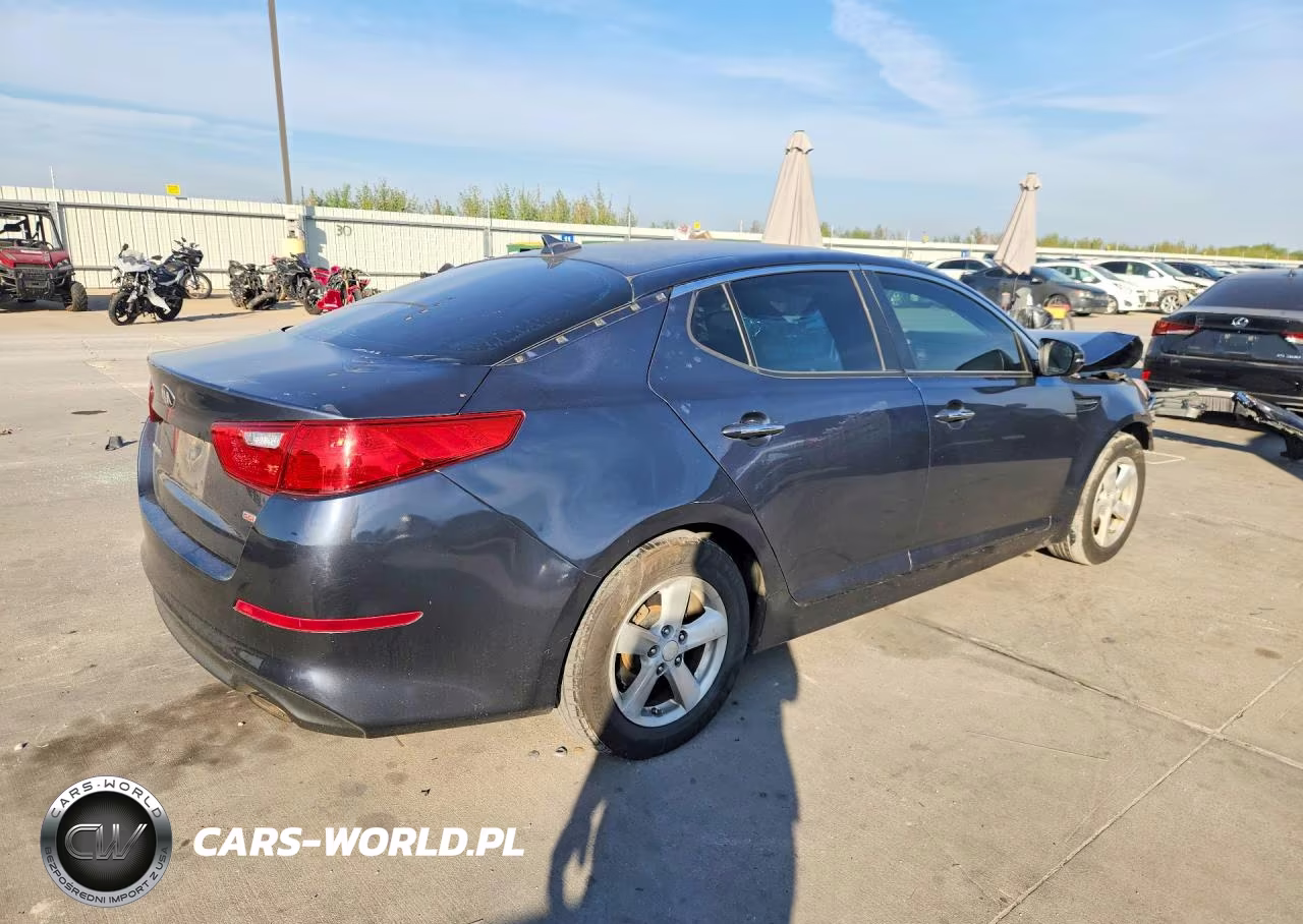 2015 Kia Optima Lx VIN:KNAGM4A77F5589787 - 3