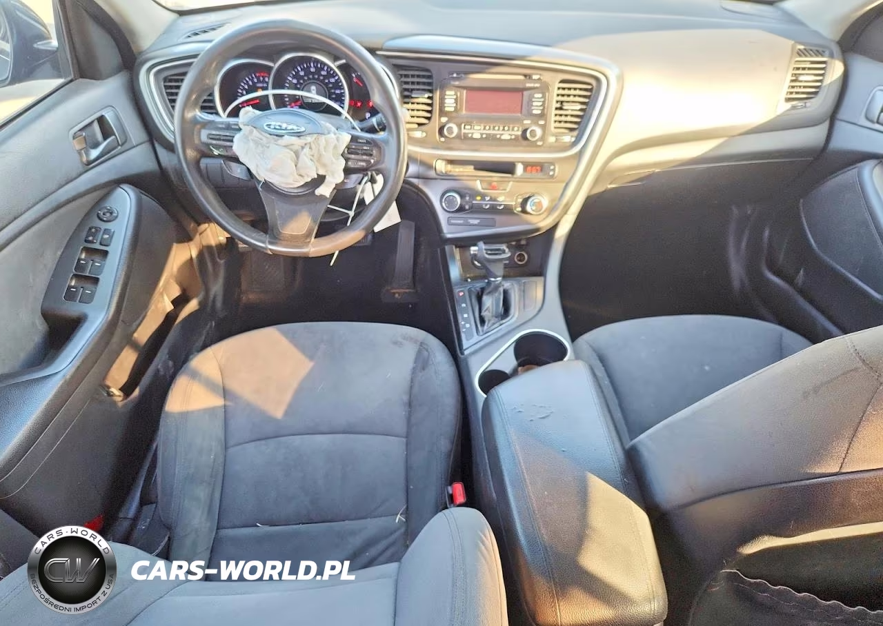 2015 Kia Optima Lx VIN:KNAGM4A77F5589787 - 8