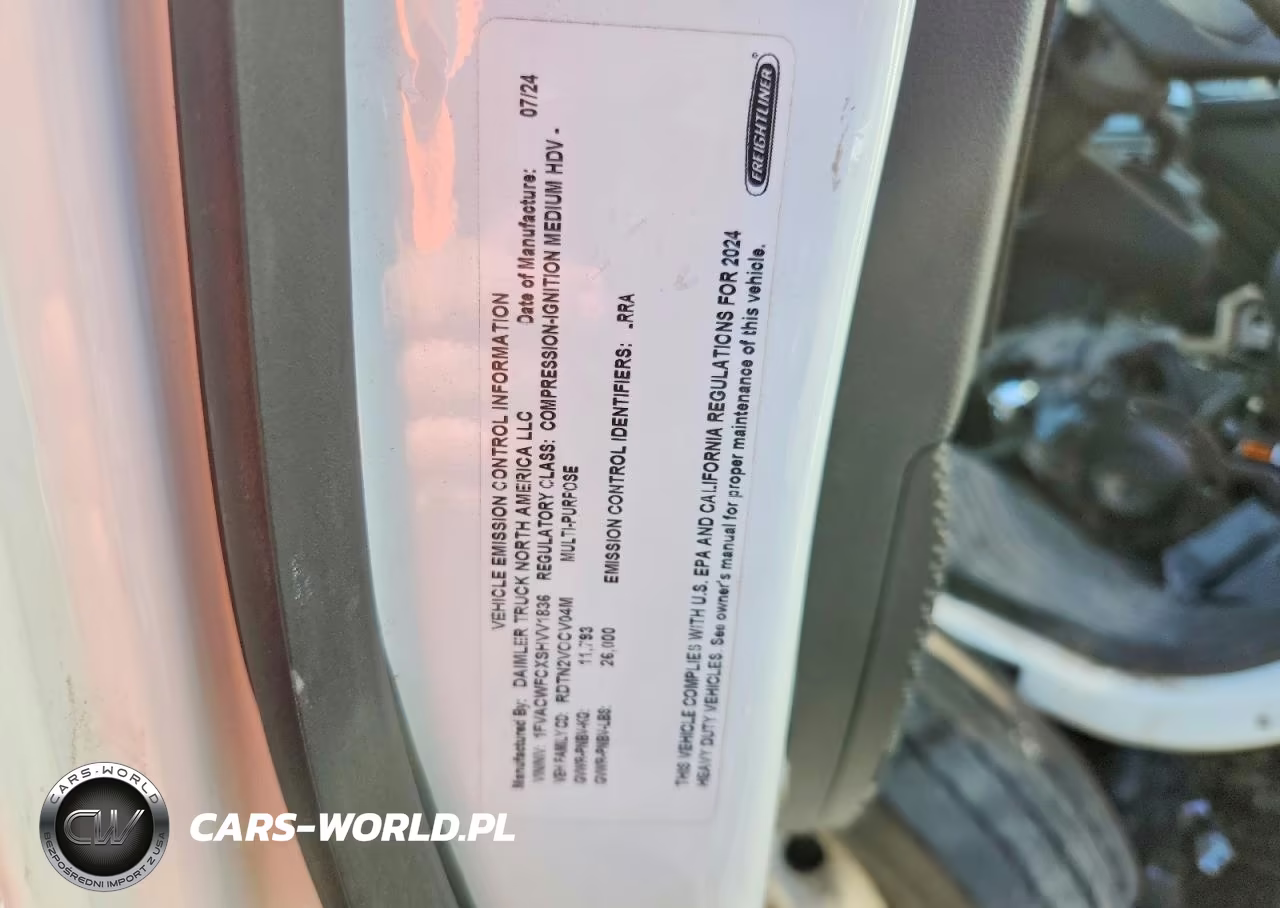 2025 Freightliner Business Class M2 Box Truck VIN:1FVACWFCXSHVV1836 - 11