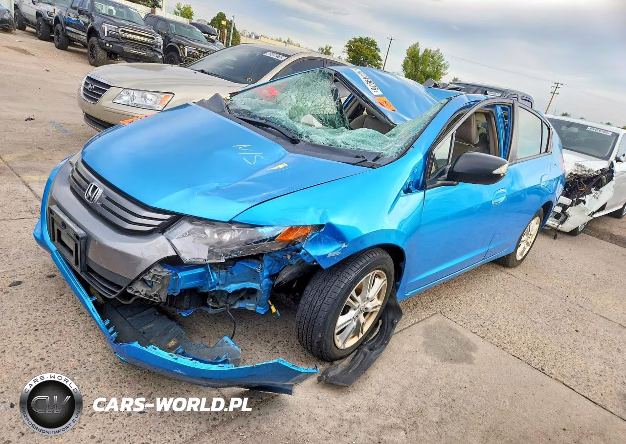 2010 Honda Insight Ex VIN:JHMZE2H77AS015430 - 1