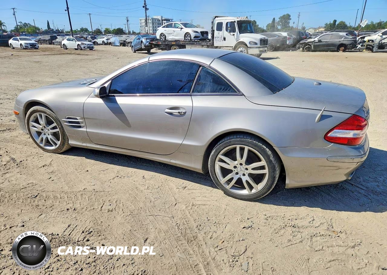 2007 Mercedes-Benz Sl 550 VIN:WDBSK71F67F117893 - 2
