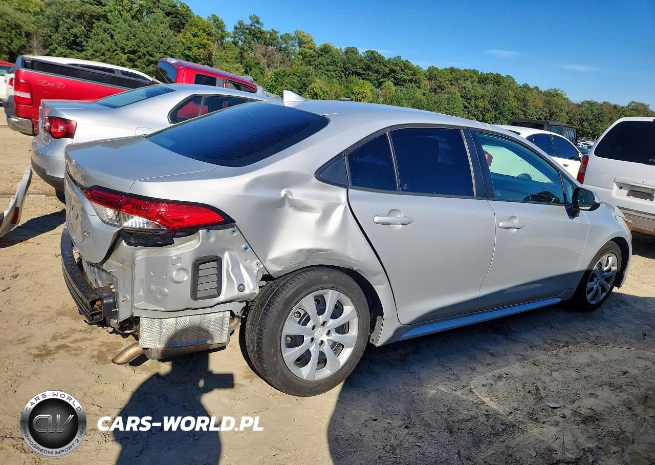 2020 Toyota Corolla Le VIN:5YFEPRAE3LP055374 - 3