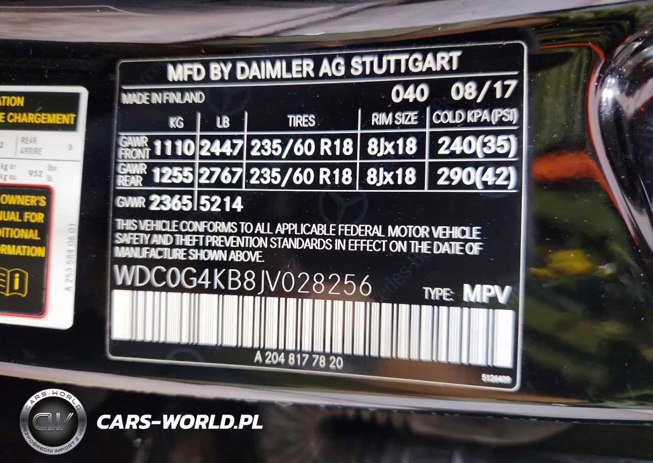 2018 Mercedes-Benz Glc 300 4Matic VIN:WDC0G4KB8JV028256 - 13
