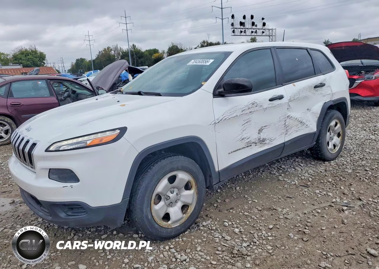 2016 Jeep Cherokee Sport VIN:1C4PJMAS7GW372512 - 1