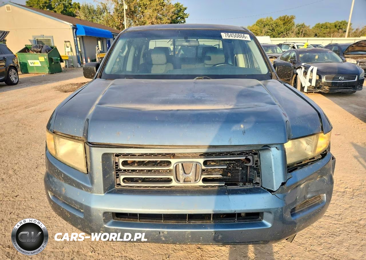 2006 Honda Ridgeline Rt VIN:2HJYK16266H538259 - 5