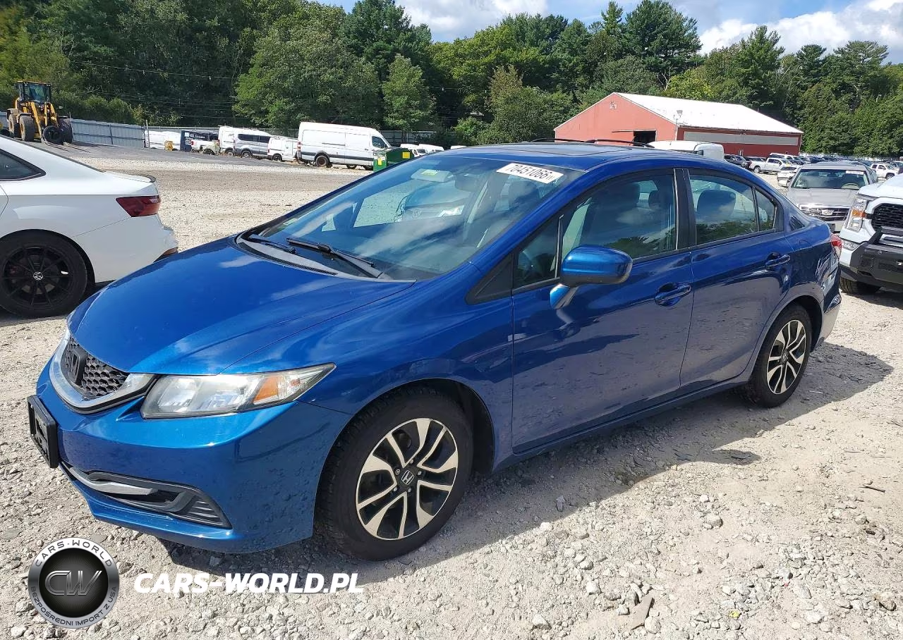 2015 Honda Civic Ex VIN:19XFB2F83FE047844 - 1