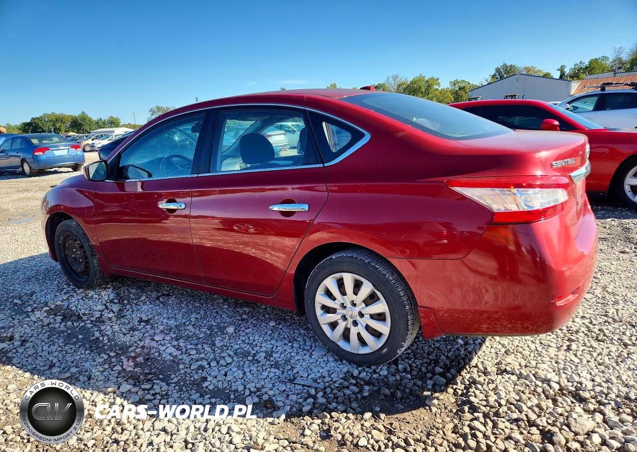 2013 Nissan Sentra S VIN:3N1AB7AP9DL640058 - 2