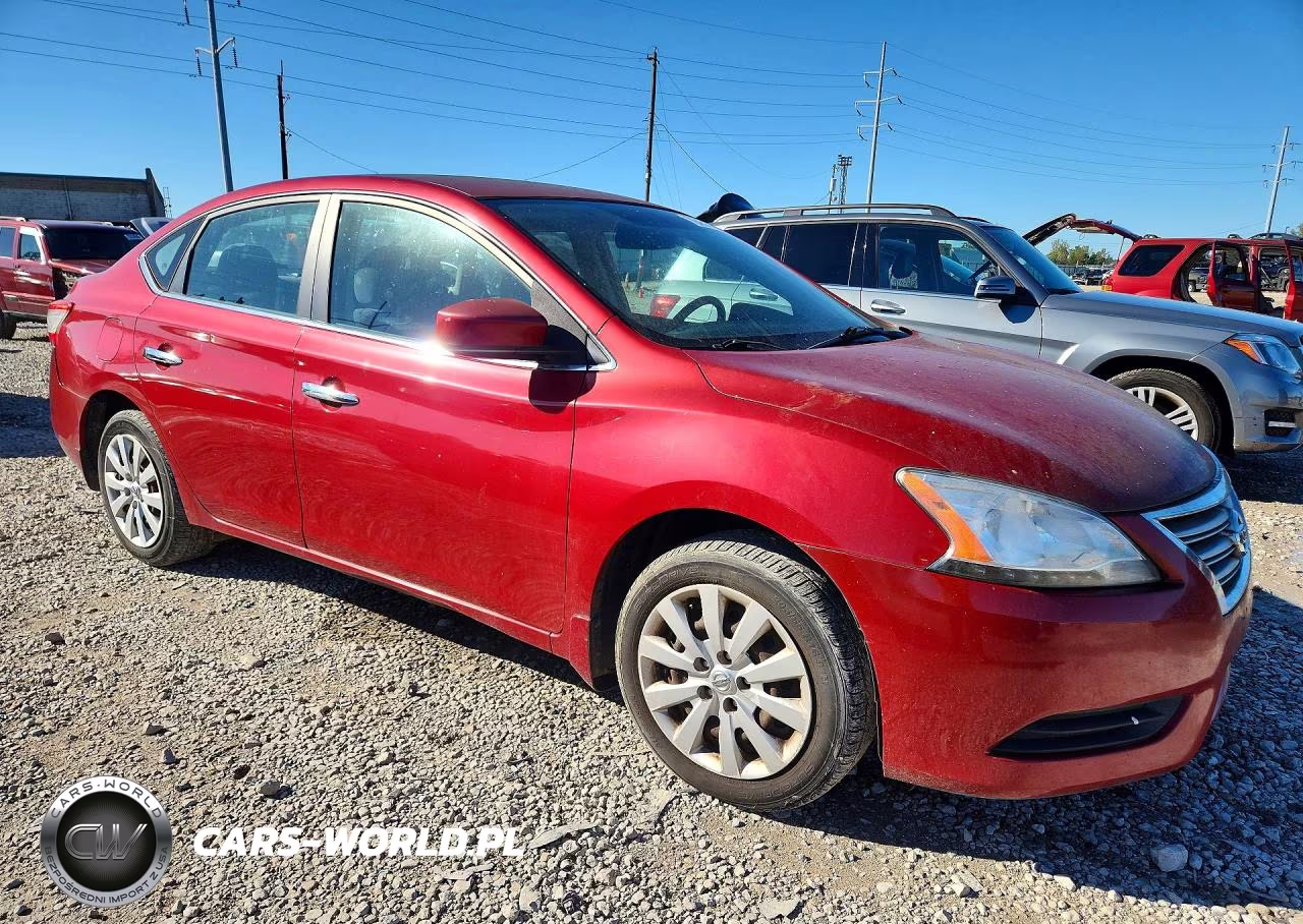 2013 Nissan Sentra S VIN:3N1AB7AP9DL640058 - 4