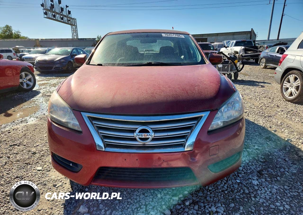 2013 Nissan Sentra S VIN:3N1AB7AP9DL640058 - 5