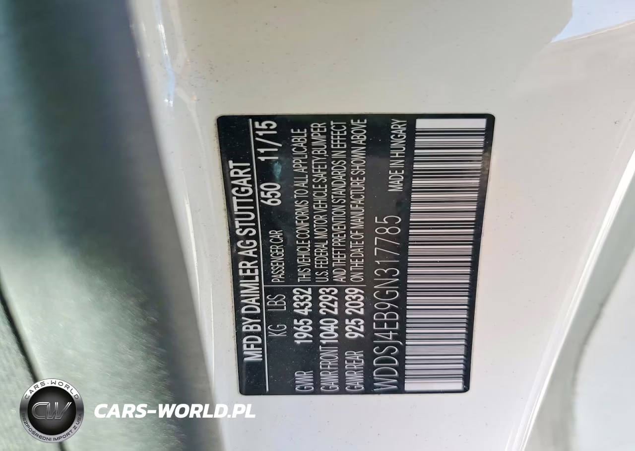 2016 Mercedes-Benz Cla 250 VIN:WDDSJ4EB9GN317785 - 13