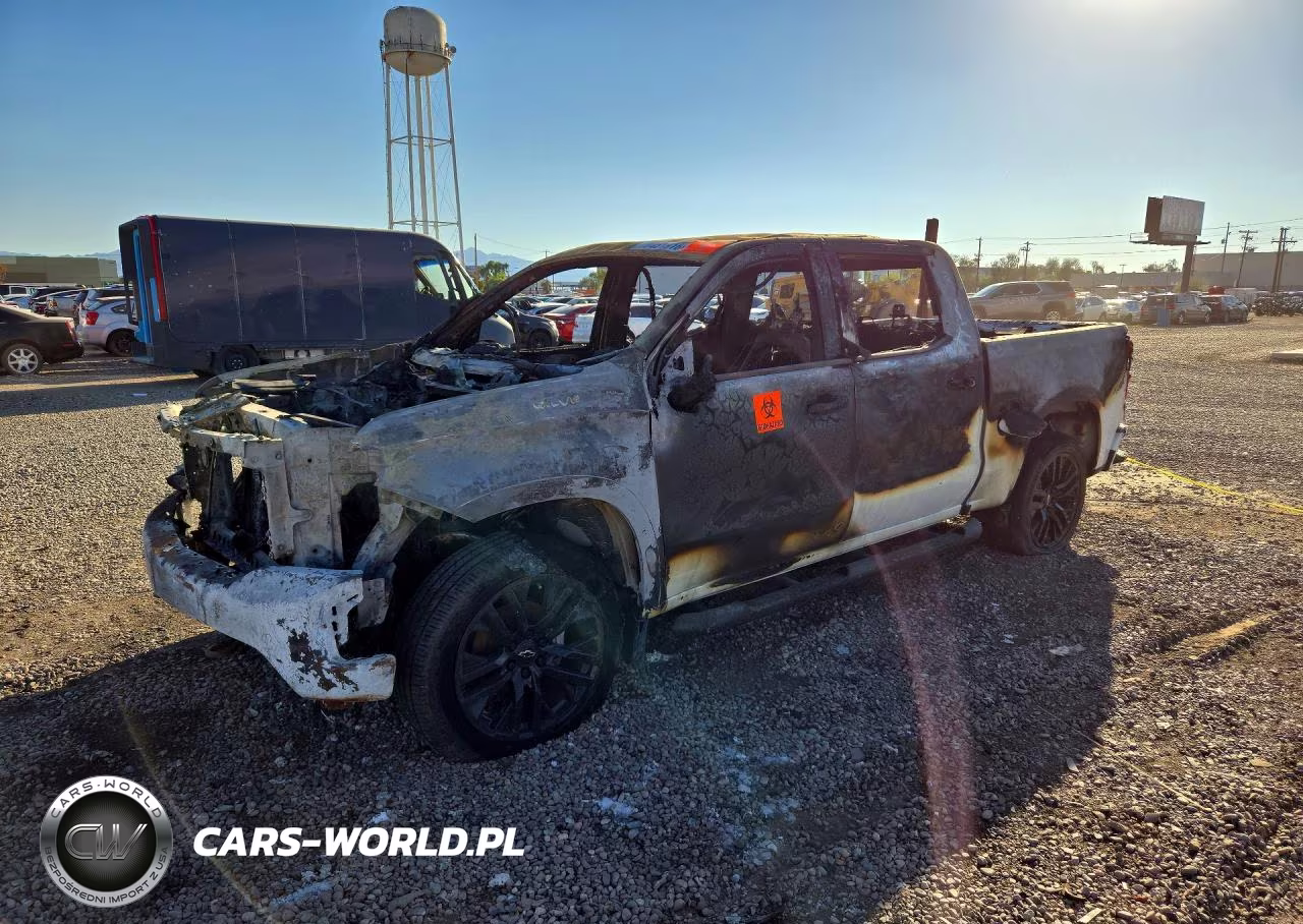 2020 Chevrolet Silverado K1500 Rst VIN:1GCUYEED0LZ223416 - 1