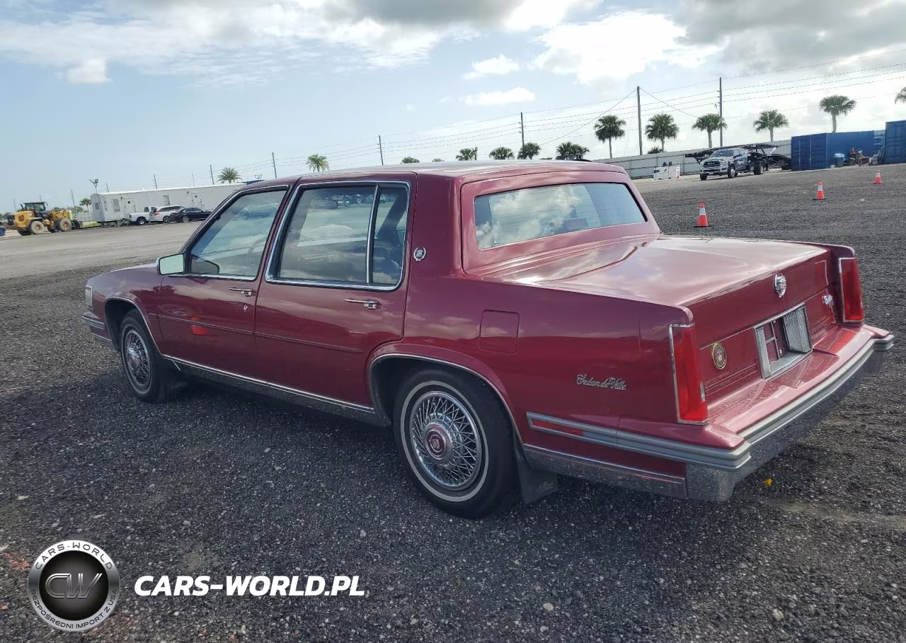 1988 Cadillac Deville VIN:1G6CD515XJ4279169 - 2