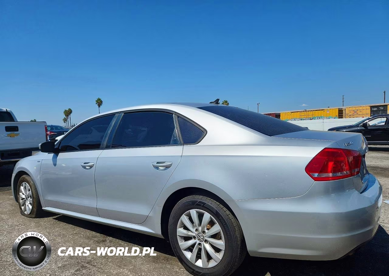 2014 Volkswagen Passat S VIN:1VWAT7A33EC027290 - 2