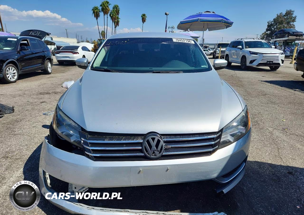 2014 Volkswagen Passat S VIN:1VWAT7A33EC027290 - 5