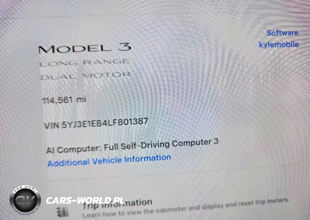 2020 Tesla Model 3 VIN:5YJ3E1EB4LF801387 - 9