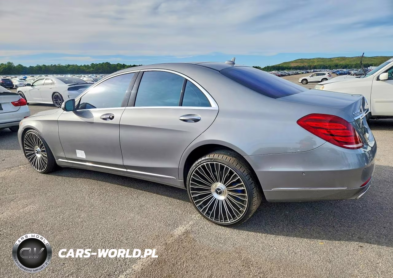 2015 Mercedes-Benz S 550 4Matic VIN:WDDUF8FB8FA135565 - 2
