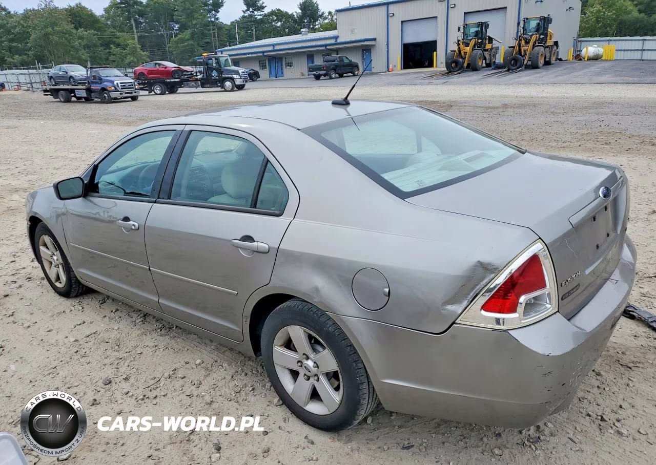 2008 Ford Fusion Se VIN:3FAHP07ZX8R265318 - 2