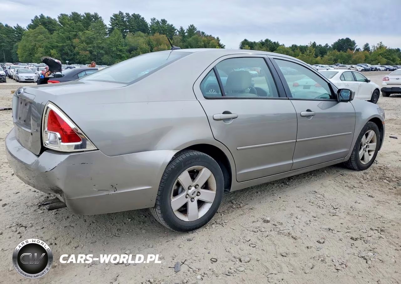 2008 Ford Fusion Se VIN:3FAHP07ZX8R265318 - 3