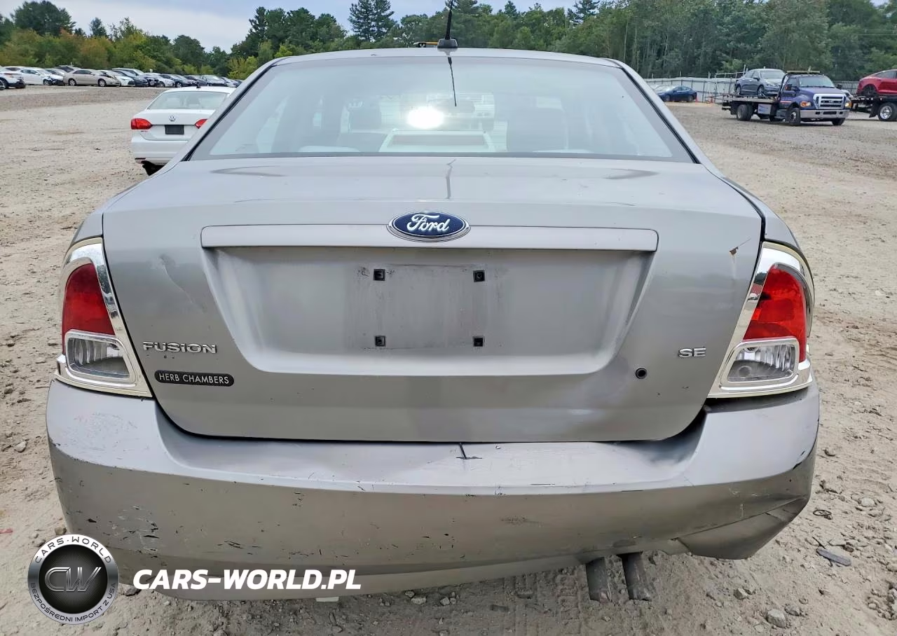 2008 Ford Fusion Se VIN:3FAHP07ZX8R265318 - 6