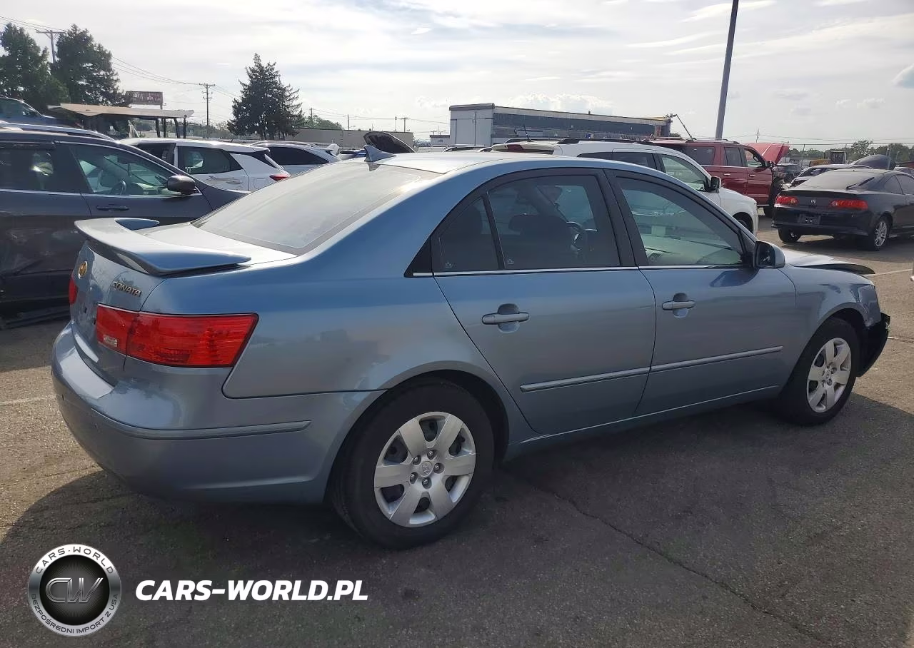 2009 Hyundai Sonata Gls VIN:5NPET46C69H494421 - 3