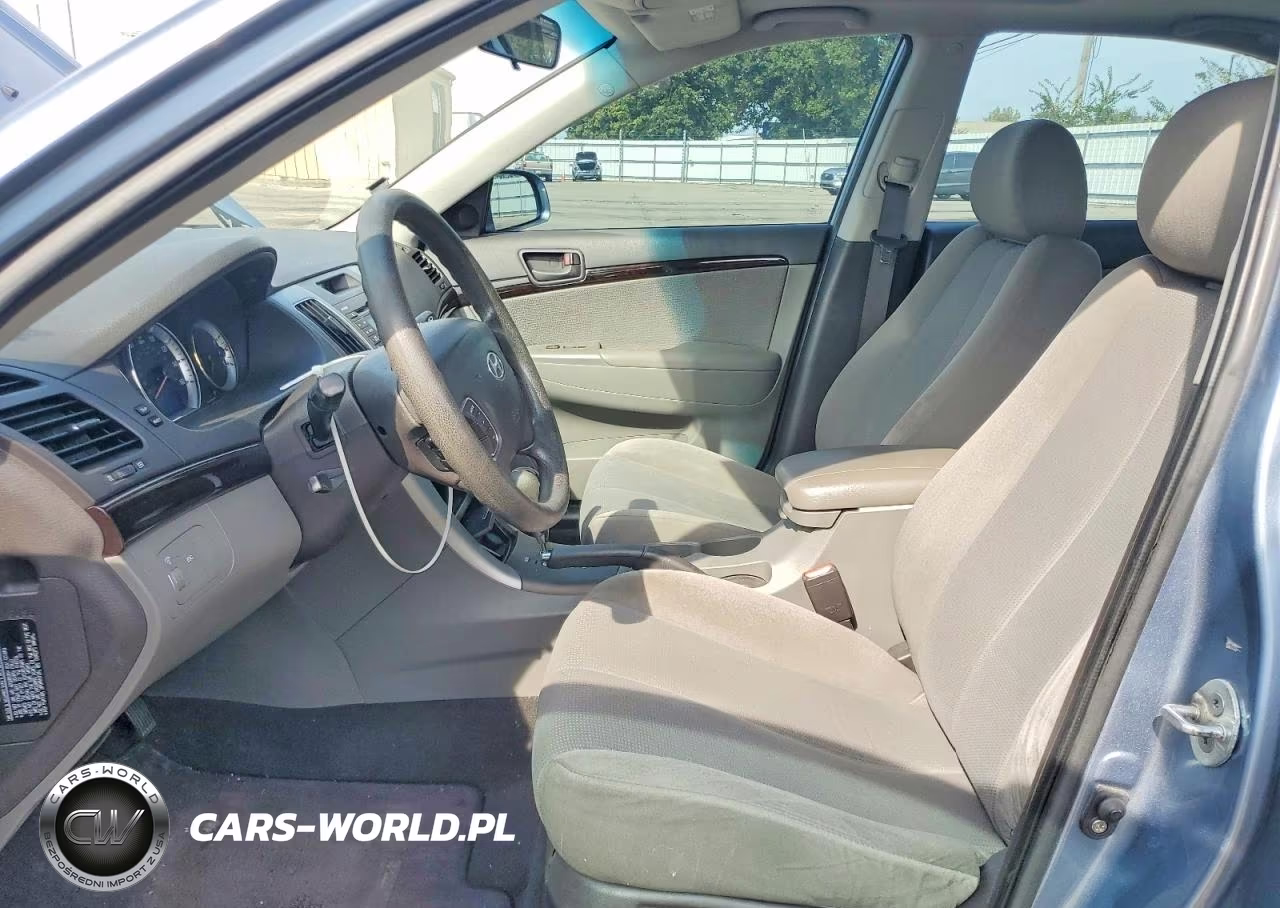 2009 Hyundai Sonata Gls VIN:5NPET46C69H494421 - 7