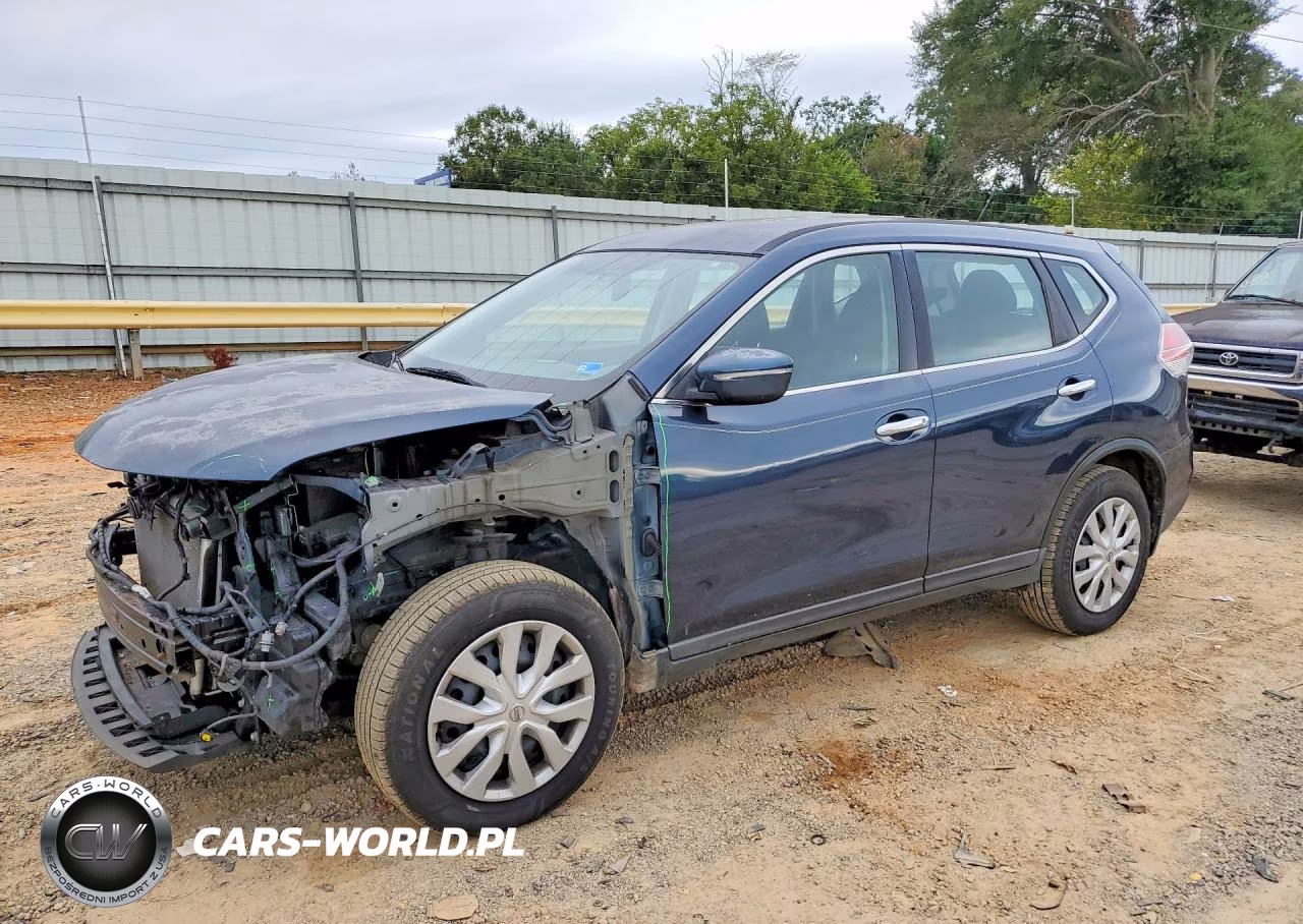 2015 Nissan Rogue S VIN:KNMAT2MVXFP548889 - 1