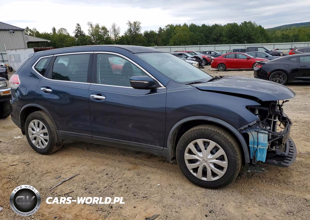 2015 Nissan Rogue S VIN:KNMAT2MVXFP548889 - 4