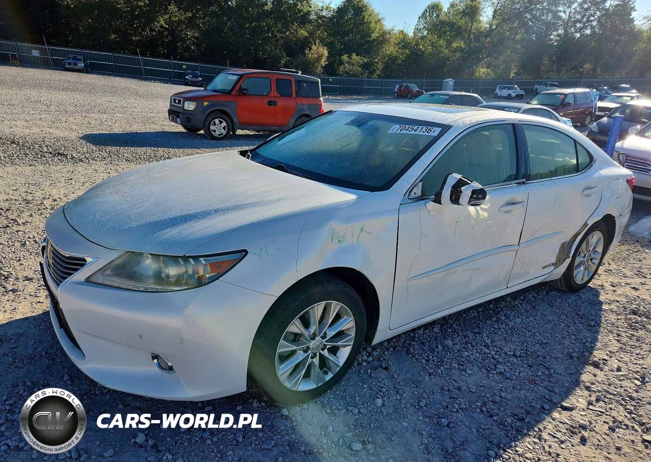 2013 Lexus Es 300H VIN:JTHBW1GGXD2026355 - 1