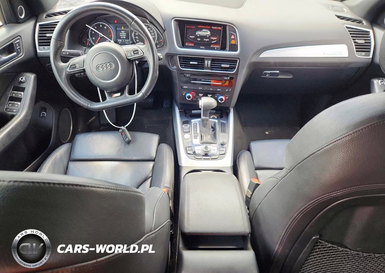 2017 Audi Q5 Premium Plus S-Line VIN:WA1D7AFP9HA080387 - 8