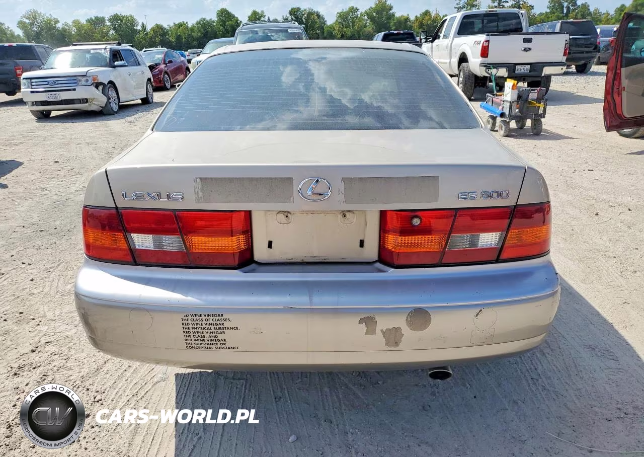 1999 Lexus Es 300 VIN:JT8BF28G8X0234853 - 6