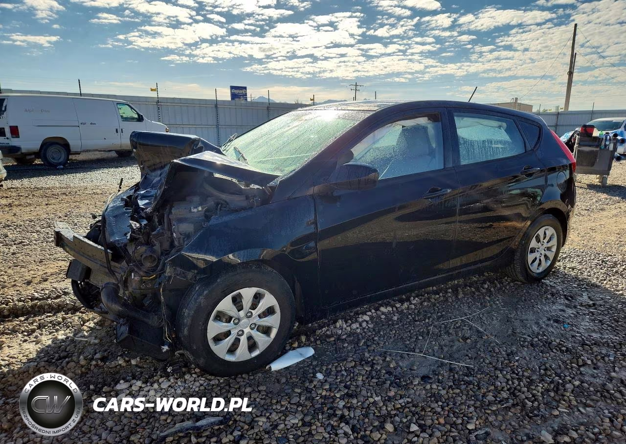 2017 Hyundai Accent Se VIN:KMHCT5AE4HU353398 - 1