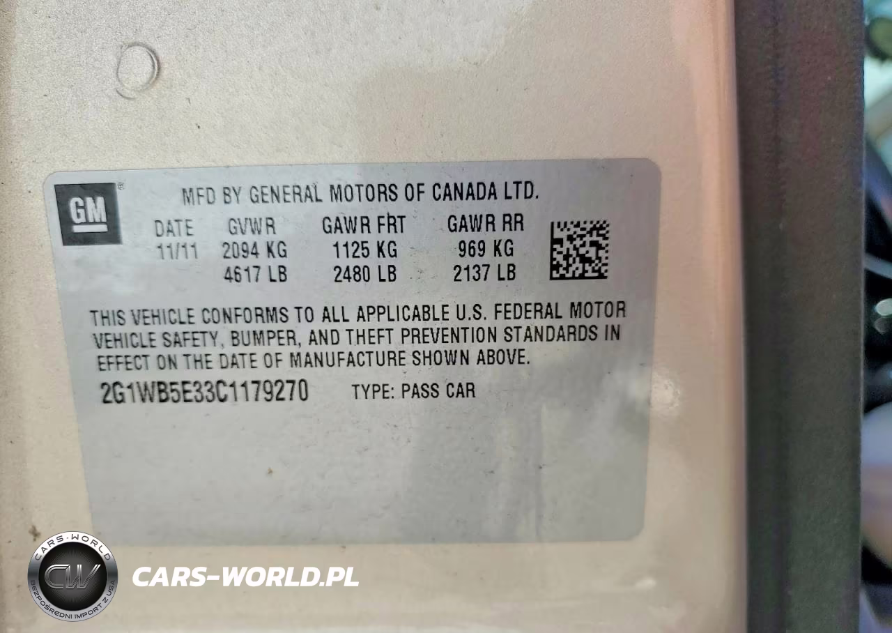 2012 Chevrolet Impala Lt VIN:2G1WB5E33C1179270 - 13