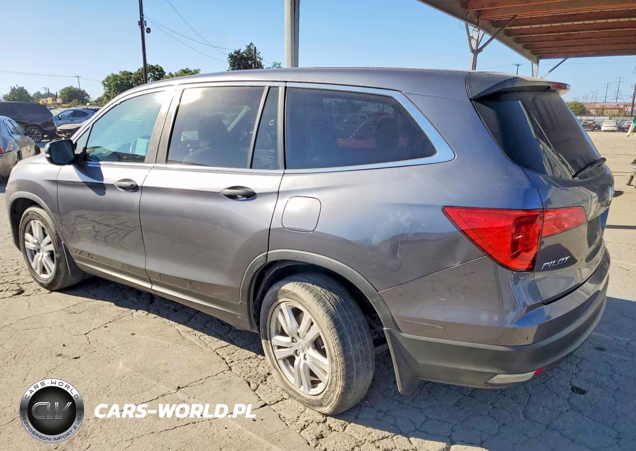 2016 Honda Pilot Lx VIN:5FNYF5H19GB037202 - 2