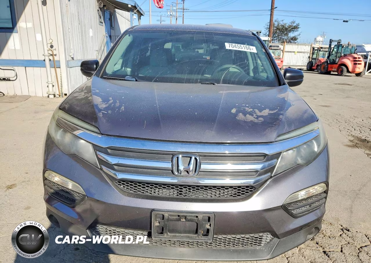 2016 Honda Pilot Lx VIN:5FNYF5H19GB037202 - 5