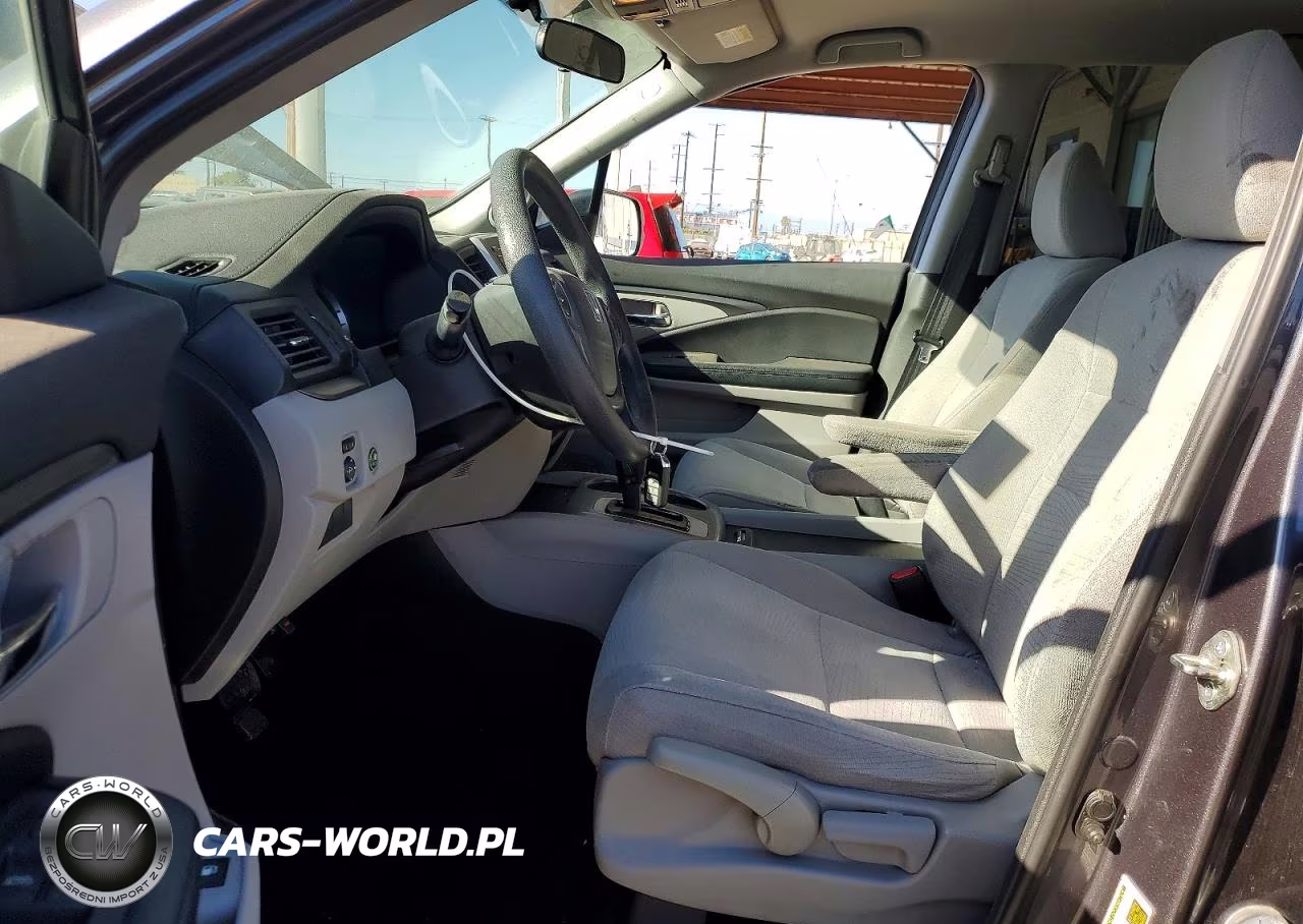 2016 Honda Pilot Lx VIN:5FNYF5H19GB037202 - 7