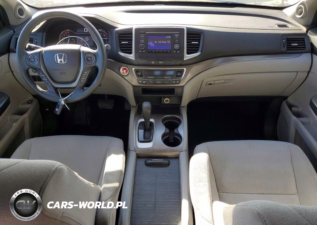 2016 Honda Pilot Lx VIN:5FNYF5H19GB037202 - 8
