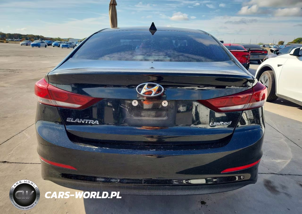 2017 Hyundai Elantra Limited VIN:5NPD84LF6HH056976 - 6