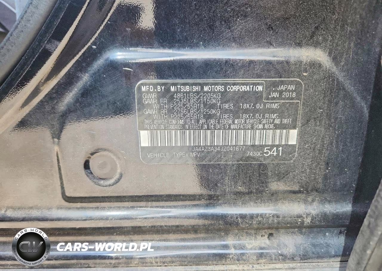 2018 Mitsubishi Outlander Se VIN:JA4AZ3A34JZ041677 - 14