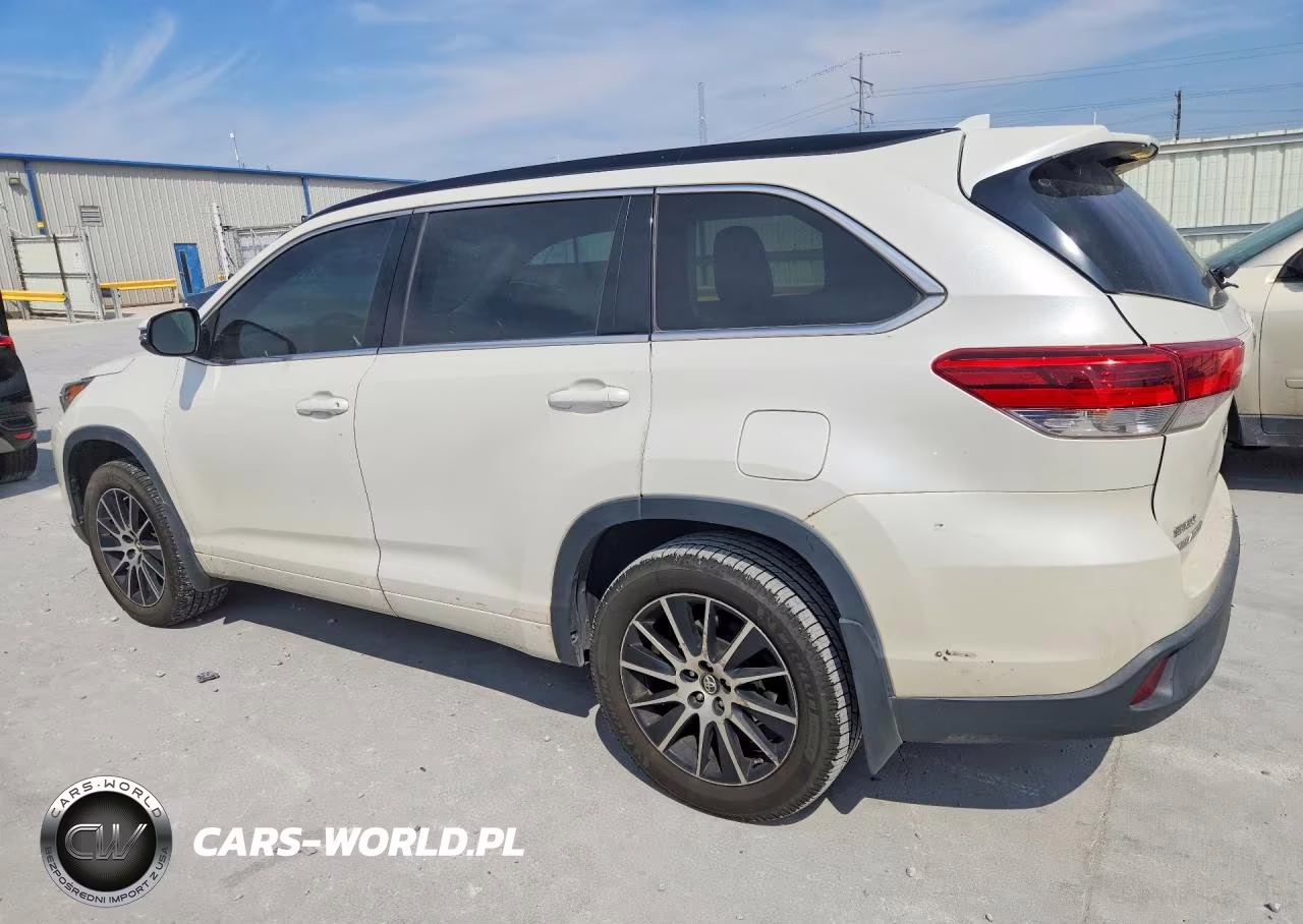 2017 Toyota Highlander Se VIN:5TDKZRFH4HS507945 - 2