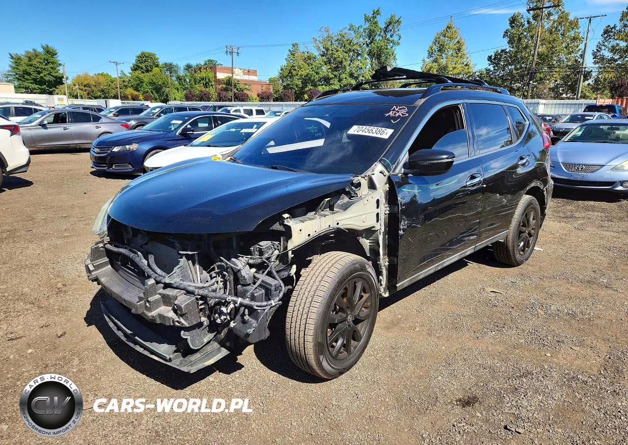 2017 Nissan Rogue Sv VIN:5N1AT2MV3HC801086 - 1