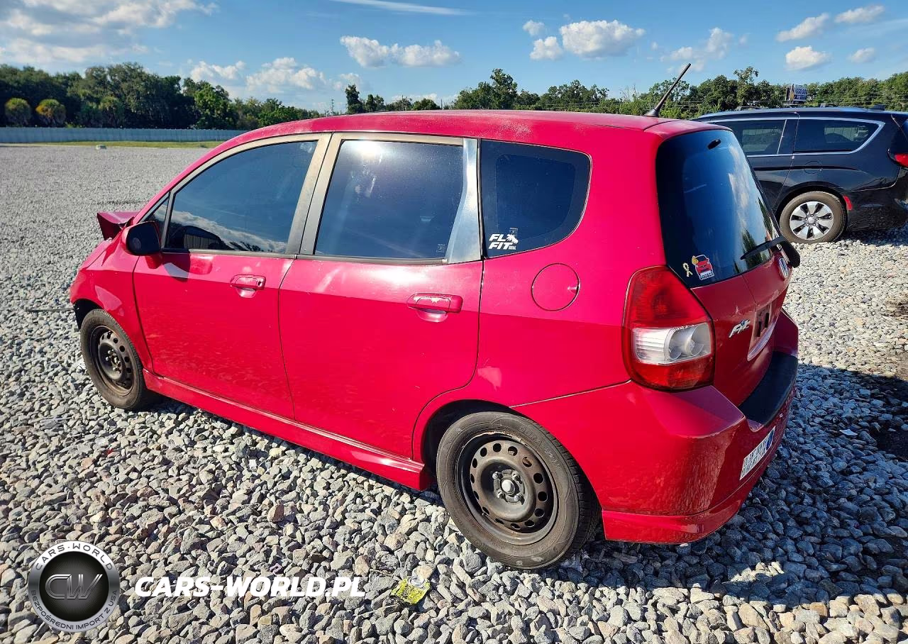 2007 Honda Fit S VIN:JHMGD37617S031303 - 2