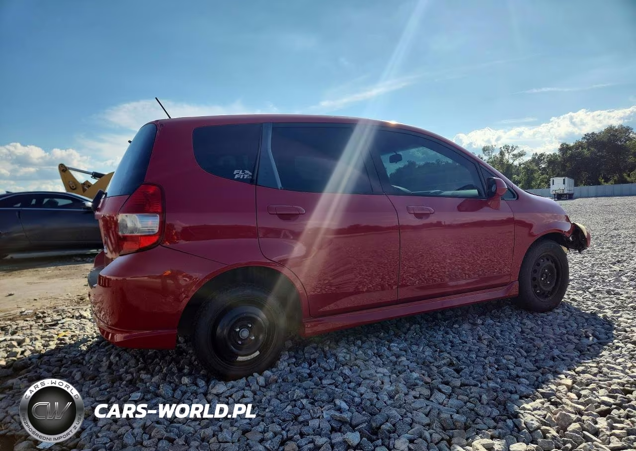 2007 Honda Fit S VIN:JHMGD37617S031303 - 3