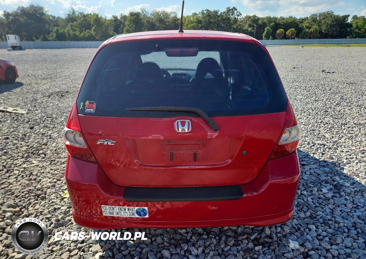 2007 Honda Fit S VIN:JHMGD37617S031303 - 6